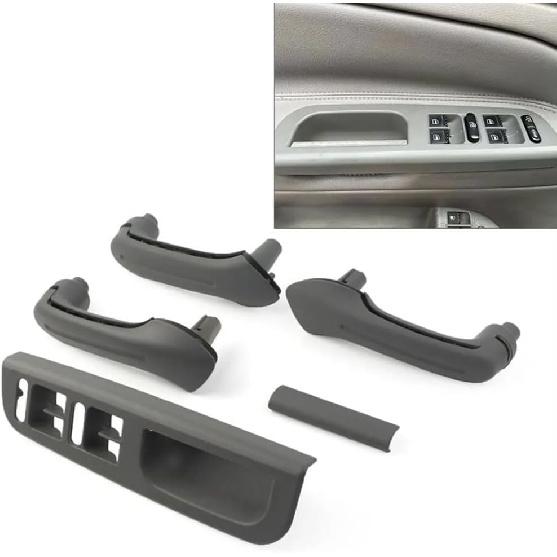 Car Inner Door Handles Door Armrests Left and Right Compatible for VW Golf MK4 1999-2004 for Passat B5 MK4 (1998-2004) for Jetta/Bora MK4(1999-2004),