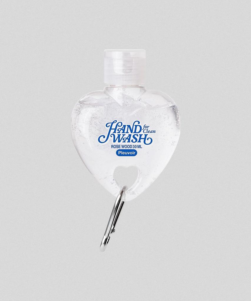Heart Keyring Hand Wash Rosewood 30mL