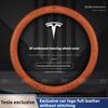 For Tesla Model 3 Model S Model Y Model X Roadster Car Steering Wheel Cover 2019-2025 Auto Interior Steering Wheel Accessories