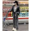Women's Tie-Dye Athletic Suit: Spring/Autumn Korean Style, Loose Slim Fit, Hooded Sweatshirt & Sweatpants, Casual Two-Piece Set.