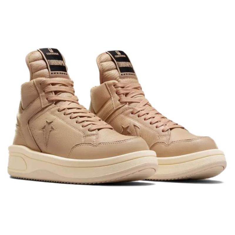 Rick Owens DRKSHDW x Converse Weapon Versatile Comfort Mid-Top Board Shoes Unisex Brown