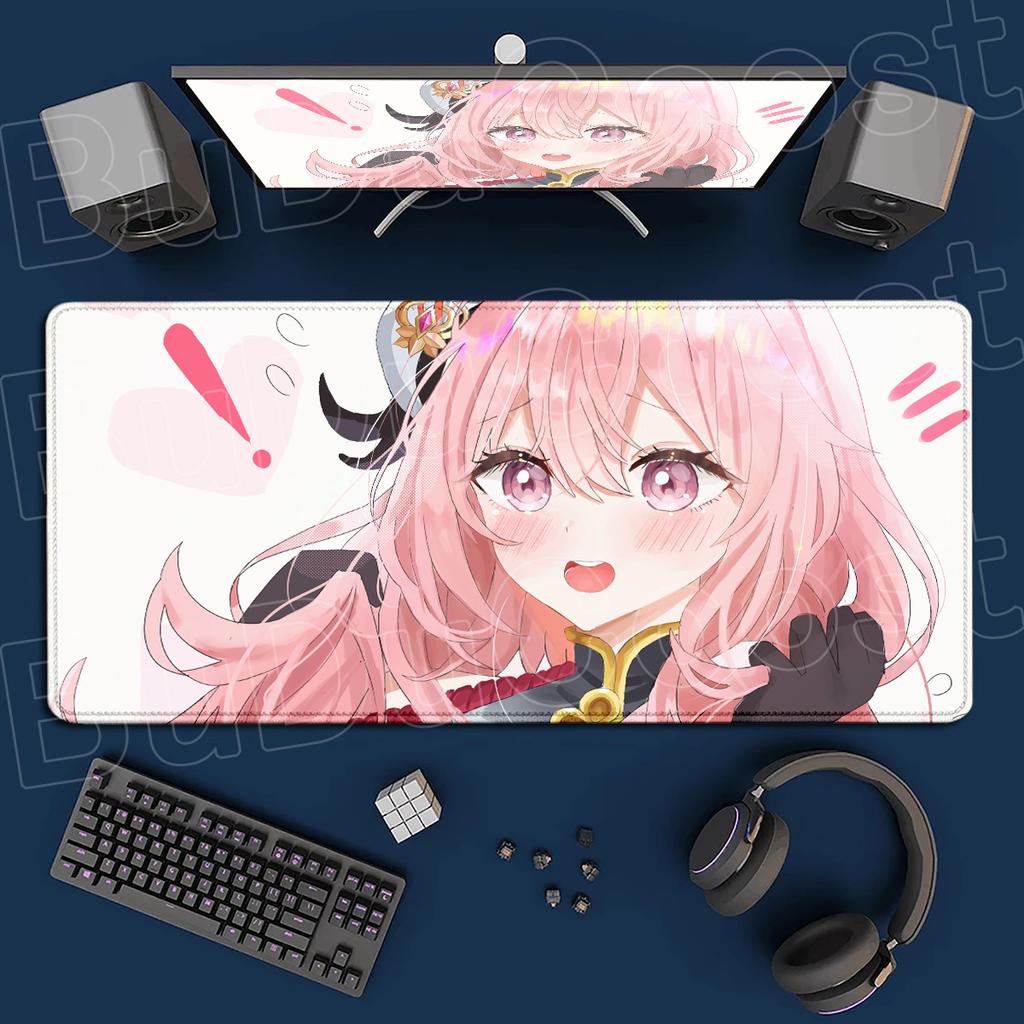Speed Pc Accessories Large My Dress-Up Darling Mouse Pad Table Mat Marin Kitagawa Carpet 900x400mm HD Printing Rubber Gaming Rug