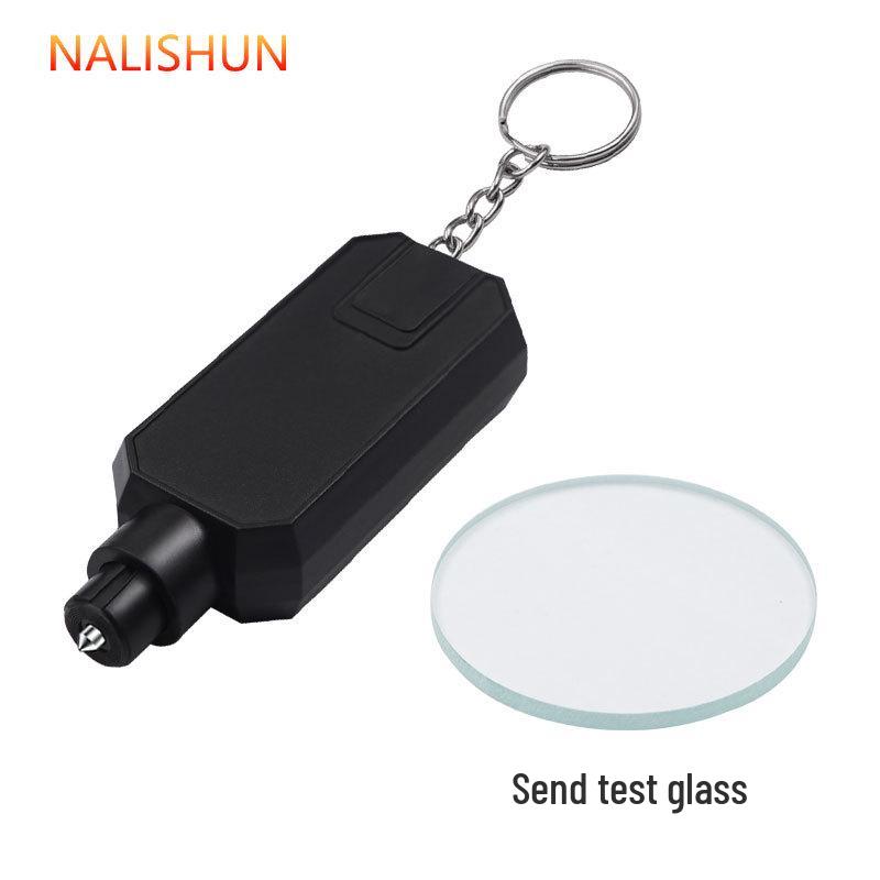 Kompakter Auto-Sicherheitshammer: Tragbarer lebensrettender Schlüsselanhänger mit Fensterbrecher zur praktischen Aufbewahrung und einfachen Verwendung.