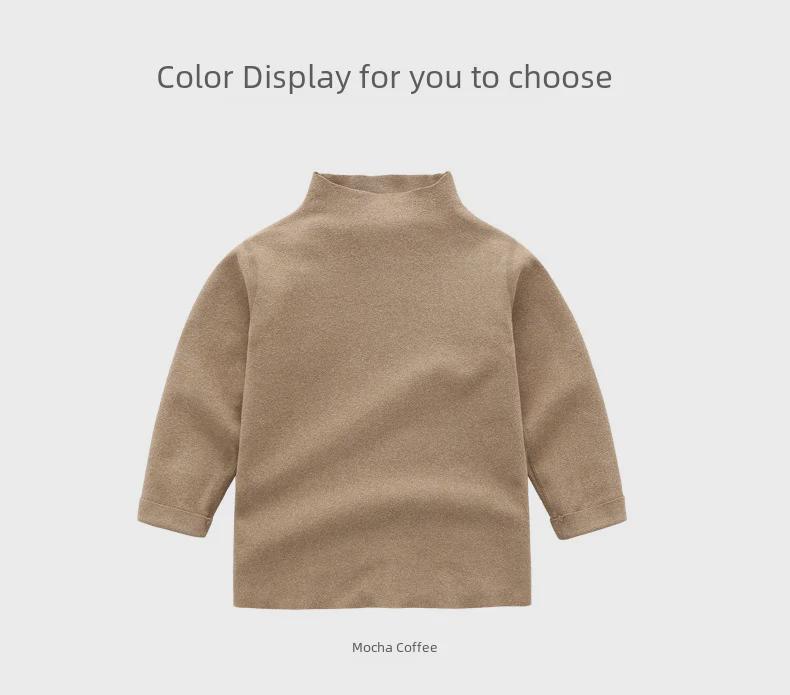 Dětské tričko: Teplé, Bez kostic, Podzim/Zima, Unisex pro chlapce i dívky