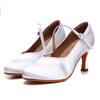 Tango Salsa Latin Dance Shoes for Girls Women Ballroom Dance Paty Social Dancing Shoes High Heel 7cm