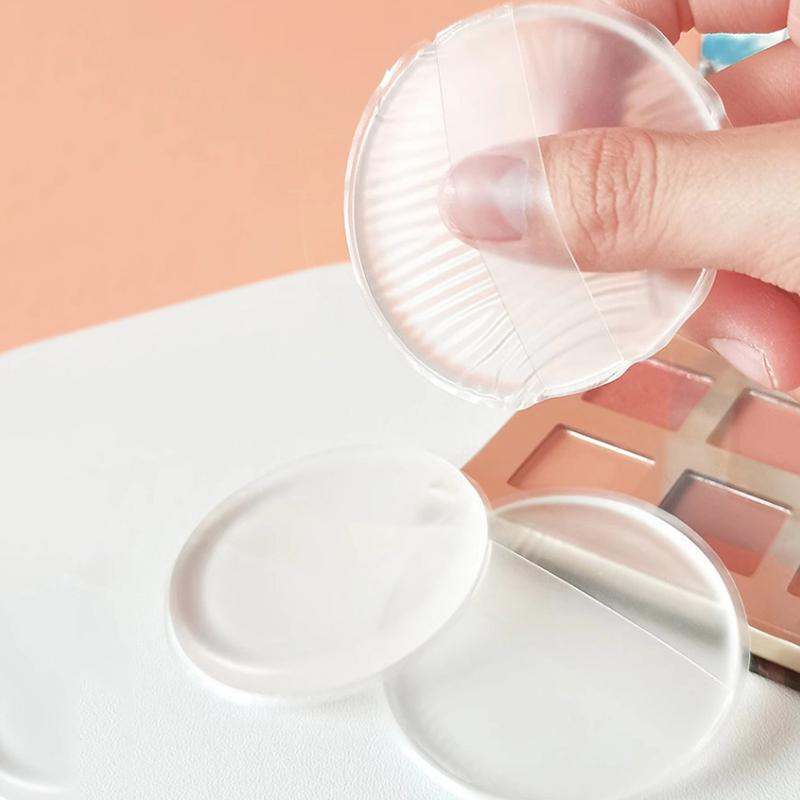 1Pcs Transparent Silicone Gel Powder Puff Sponge Face Conceale Cosmetics Puff Accessories For Foundation Bb Cream No Powder