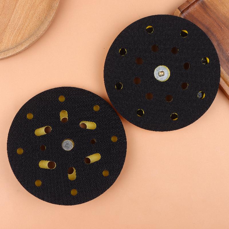 6 Inch 17 Holes Sander Backing Pad For Makita Bo6030 Bo6040 For Festool Ro1 Es150 Et2 Es / Ets 150 Grinding Sanding