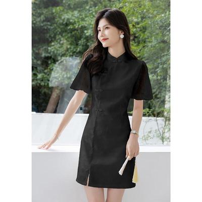 Mokana Women's Urban Casual Short Sleeve A-Line Dress MKNJD3386