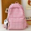 Children's Schoolbags Elementary School Students Junior High School Students Plaid Backpacks