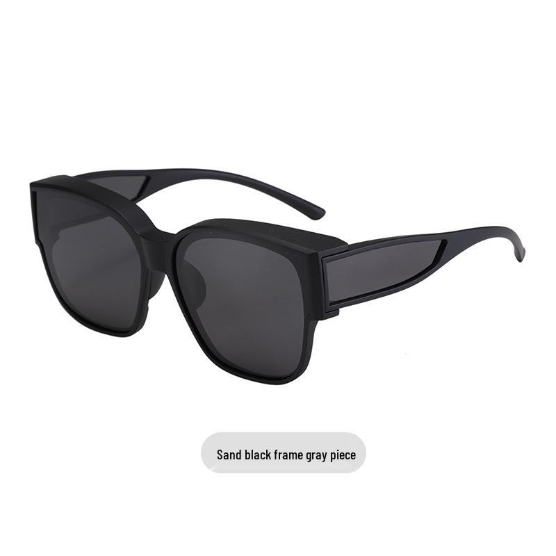 Polarized Myopia Over-Glasses Cycling Sunglasses for Men & Women - High-End Feel for Driving