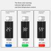 Soffione Doccia con Display Temperatura Acqua in Tempo Reale a LED, Alimentazione Idroelettrica e Installazione Semplice per Docce Domestiche