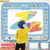 Magic Water Canvas With Pens Reusable Magic Water Drawing Mat For Children Montessori Educational Toys For Kids Christmas Gift
