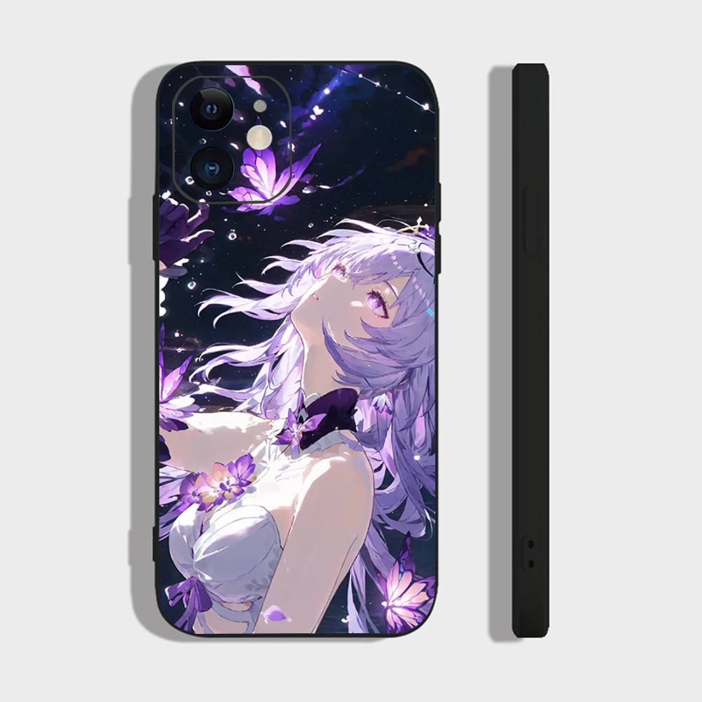 

Чехол для телефона Castoriuce Game H-Honkai Star Rail Для IPhone 17 Air 16 15 14 13 Pro Max 11 12 Черный Силиконовый Чехол IPHONE 12