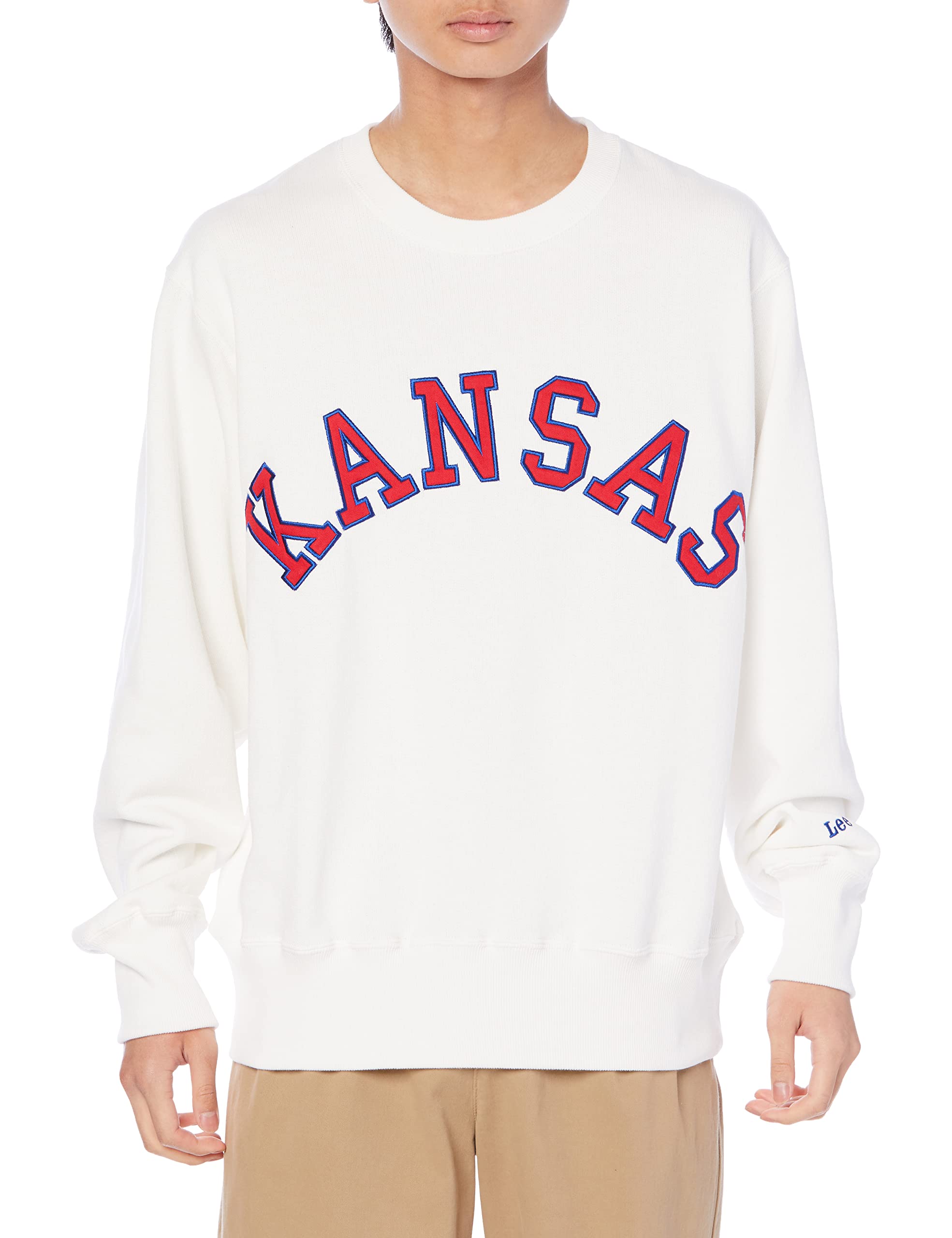

Lee Sweatshirt College Logo Sweatshirt White L [Official] LT2997-118 белый