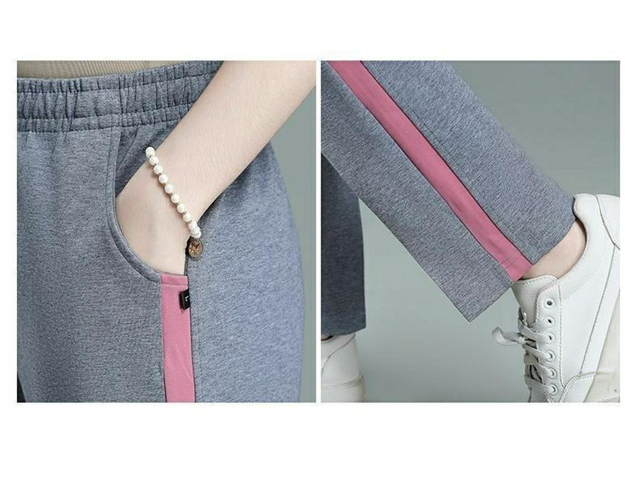 2026 Women's Three-Piece Set: Versatile Sportswear for Middle-Aged and Elderly Women - Spring, Autumn, and Winter Casual Wear.
