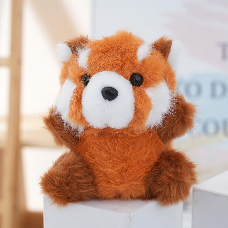 Small Raccoon Plush Toy Car Seat Decor With Pp Cotton Filling For Kids And Gifts