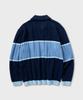 NONBLANK Striped Collar Knit_Navy
