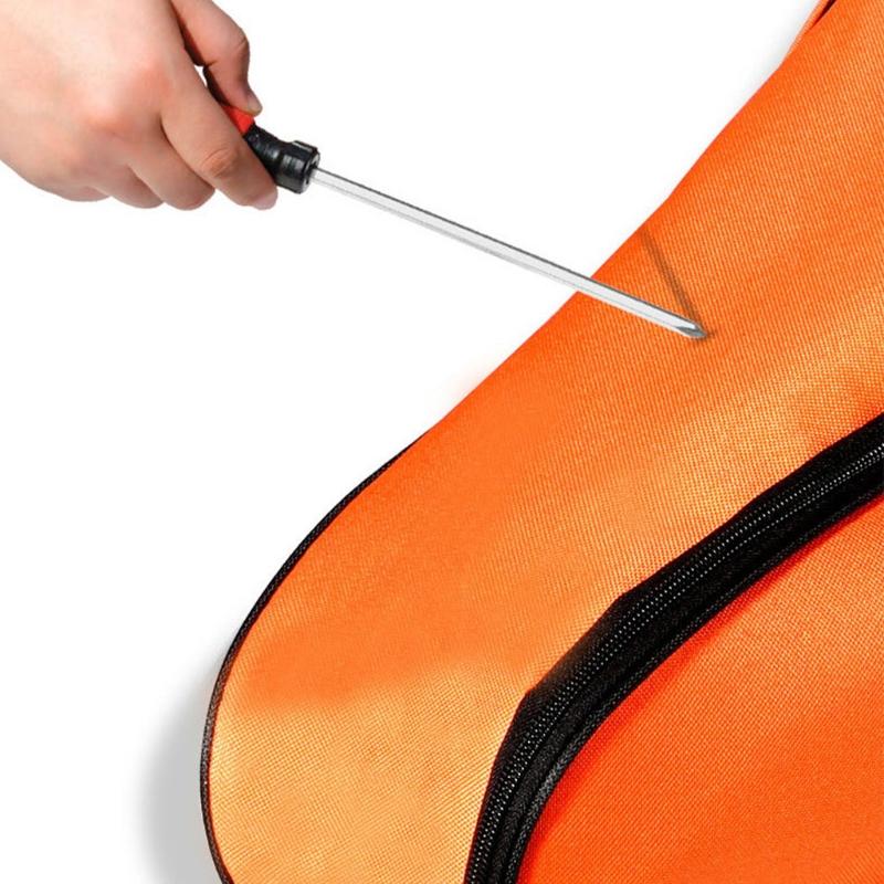 18 Zoll Kettensägen-Trage für Koffer Schiene Tragbare Kettensägen-Tragetasche Polyester Trage-Reisetasche Voll für Schutz Aufbewahrung W