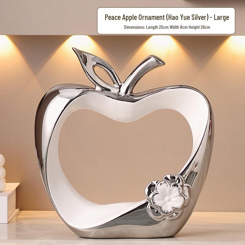 Luxurious Apple Ornament: Elegant Living Room & Hallway Décor