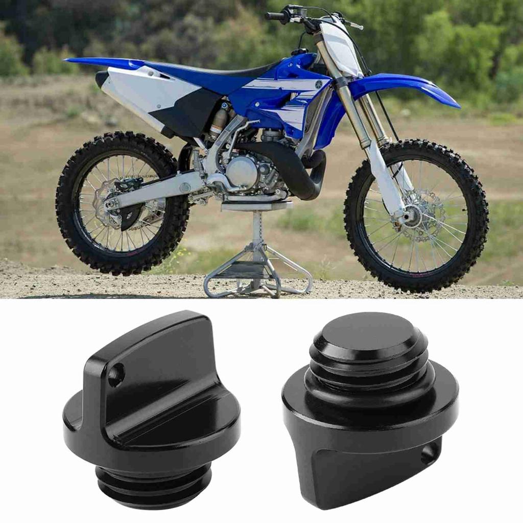 Black CNC Aluminum Oil Filler Cap Plug Cover for Honda CRF150R CB250F Yamaha Kawasaki Suzuki
