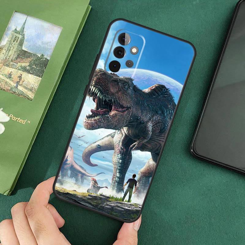 Game ARK Survival Evolved Soft Cover For Samsung Galaxy A54 A53 A73 A13 A71 A51 A14 A52 A32 A12 A22 A52S Back Case