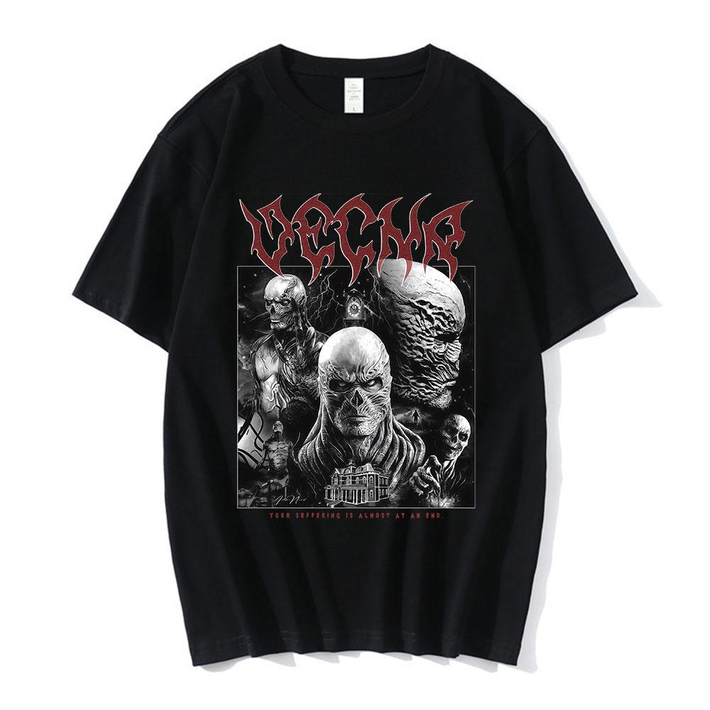 

Vecna Eddie Munson Demogorgon Graphic T Shirt Men Women Clothing Cotton Casual T-shirts Fashion Short Sleeves T-shirt S