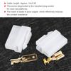 Acouto T-Type Power Plug 2 Pin for Car Radio Cable Connectors Automotive Electrical T Shape Wire Connector Male Female Socket Plug and Pin for
