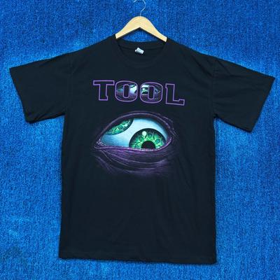 Tool Aenima CD Back Cover Art Eye Progressive Metal Tee L Unisex T-Shirt