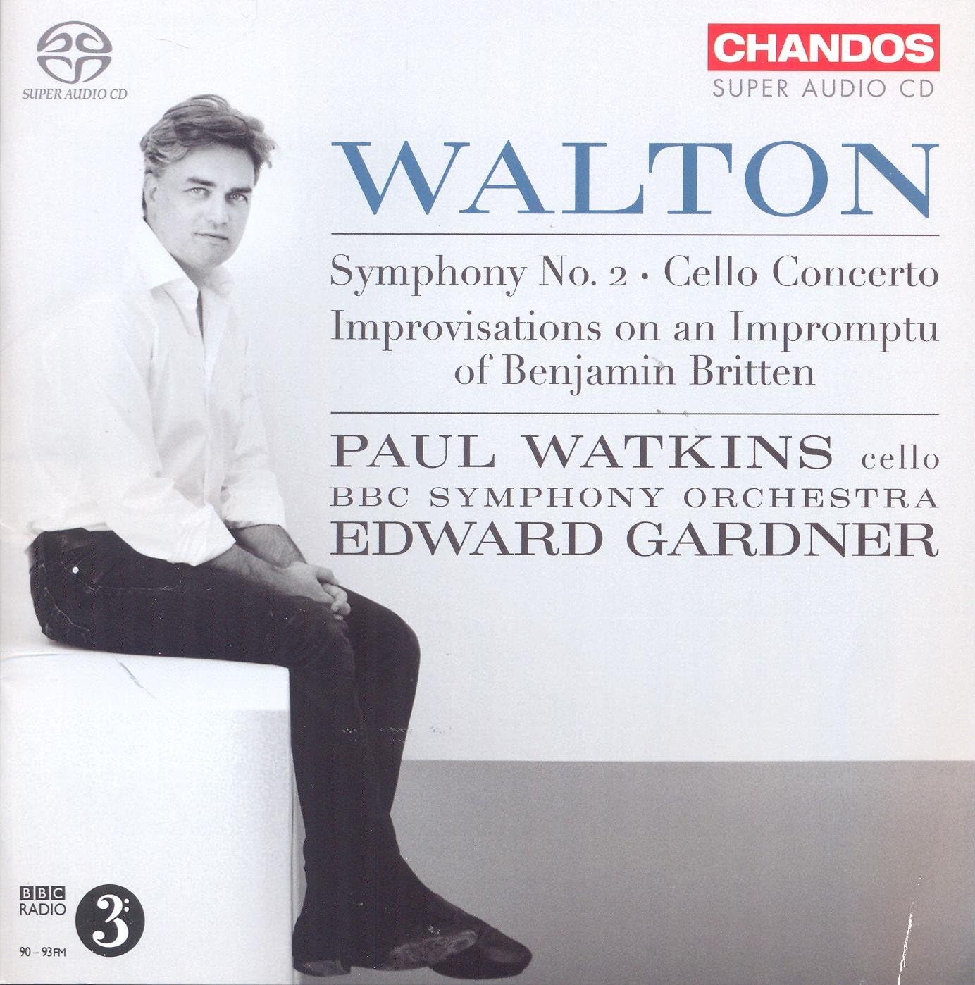 

CD W. WALTON - Symphony No.2 CHASE5153 Non Japan ObiClassical Used