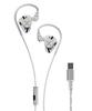Fanmusic ooopusX Op.24 2DD+4BA Hybrid In-Ear Headphones Wired Monitor Earphones Type C Microphone