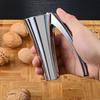 Walnut Clip Convenient Easy Use Zinc Alloy Portable Labor-saving Nut Cracker for Daily Use