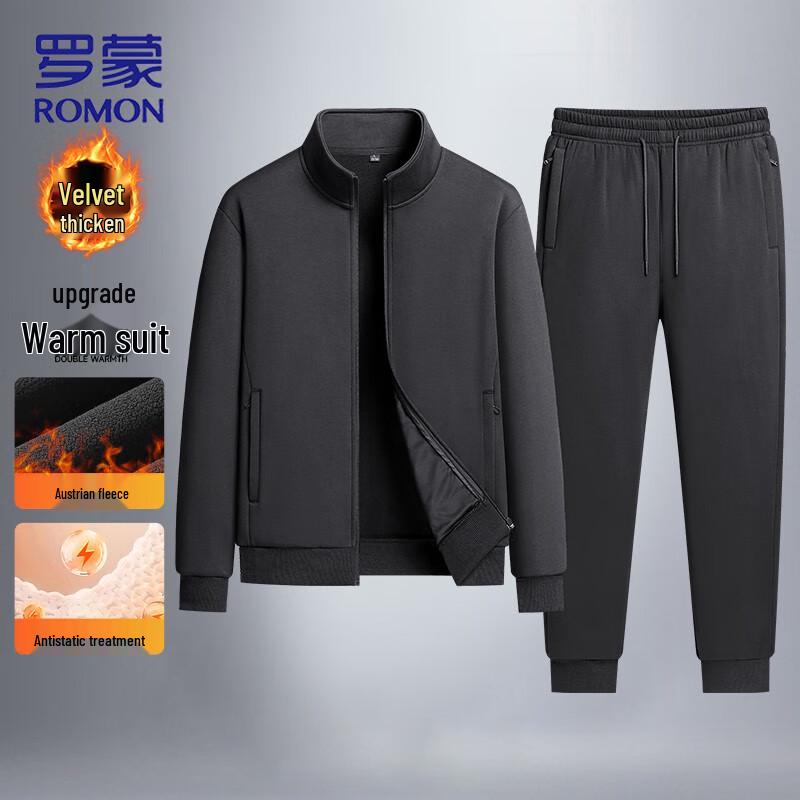 

ROMON Мужской спортивный костюм с флисовой подкладкой 3XL