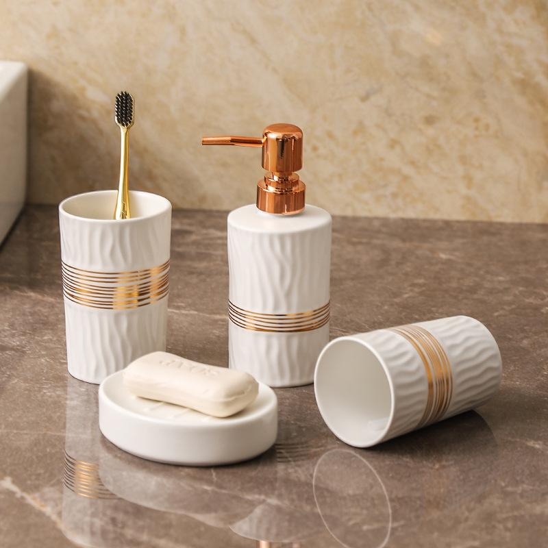 Bathroom and toiletries set mouthwash cup toothbrush cup household toothbrush cup toiletries  hotel bathroom supplies