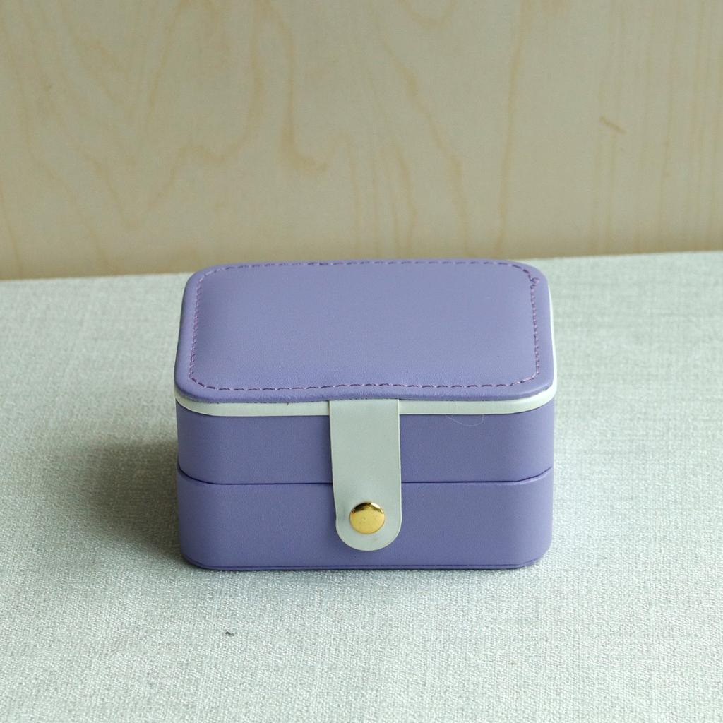 Tragbare Schmuckschatulle Verpackungsbox Make-up-Organizer Für Exquisite Kosmetik Beauty-Etui Behälter Abschlussveranstaltungen Geschenk