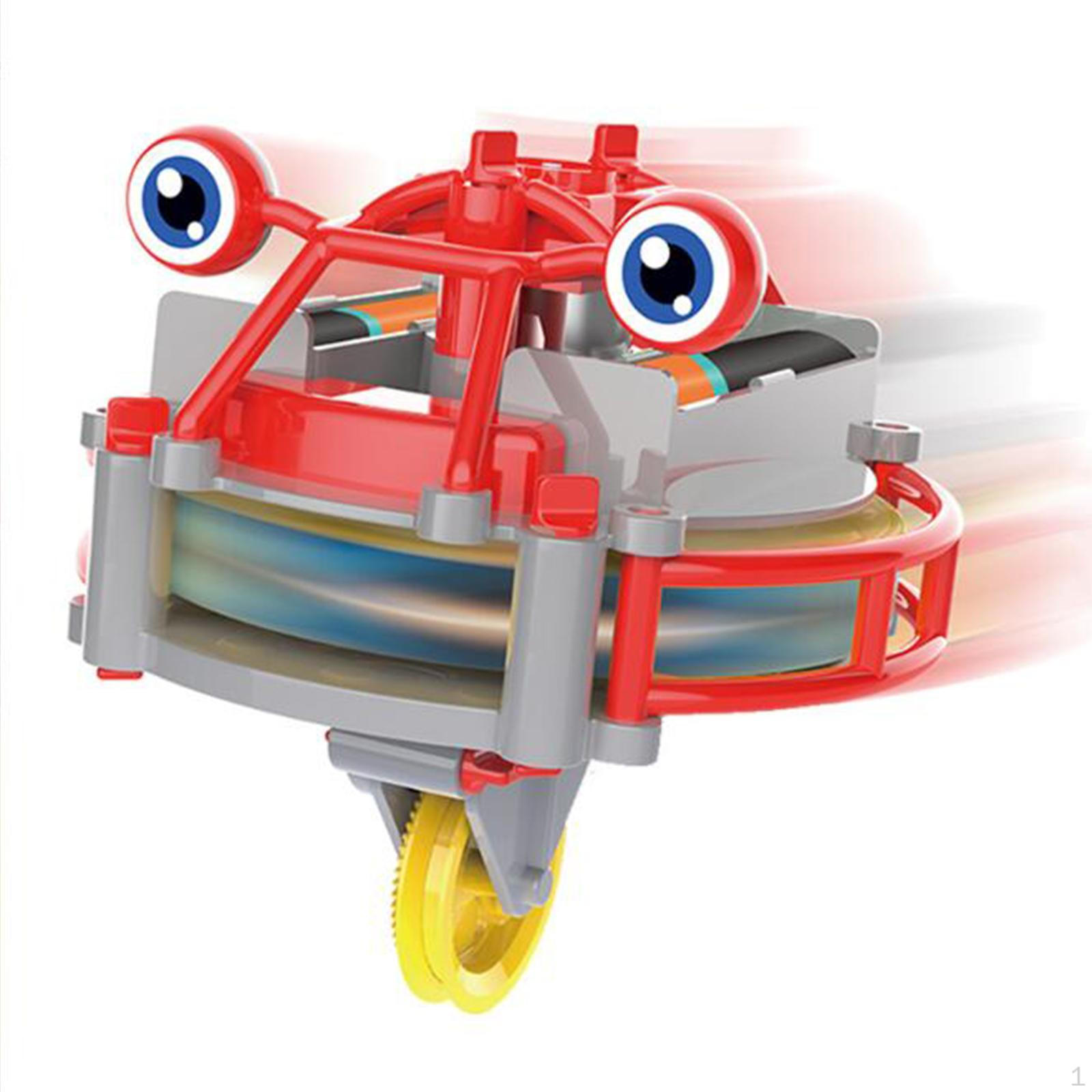 Electric Unicycle Spinner Toys Tumbler Gyroscope Toy Novelty for Kids Adults