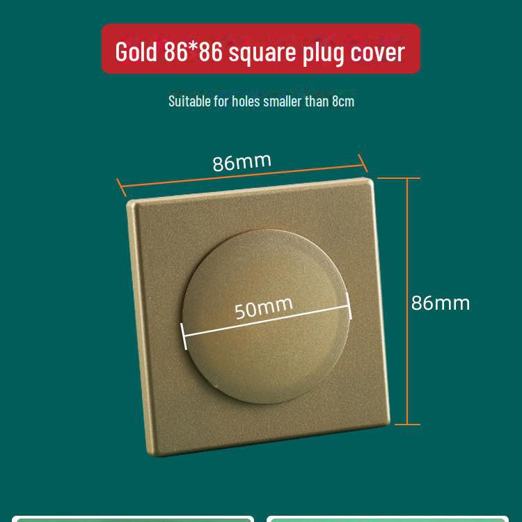 "Cubierta Decorativa para Agujero de Pared para Tuberías de Aire Acondicionado y Grifo"