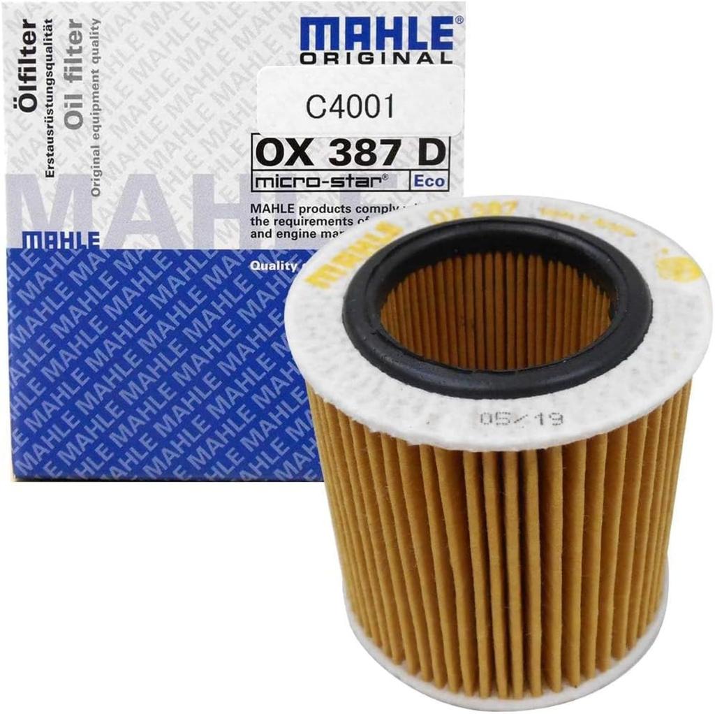 MAHLE Oil Filter for BMW 1 Series, 2 Series Cars,