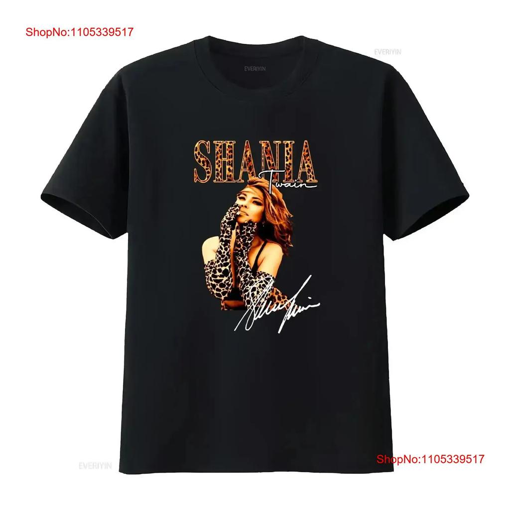 Shania Twain For Fans S 235XL T Shirt L304 vintage Washed Slightly graphic streetwear Versatile