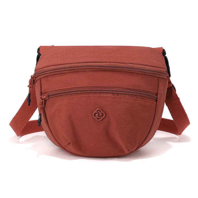 Waterproof Nylon Crossbody Bag Multi Pocket Casual Shoulder Bag for Women