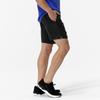 Mizuno Running Black Half-Length Shorts, Multi-Pocket Pants, 9-Inch, 360-Degree Pockets,