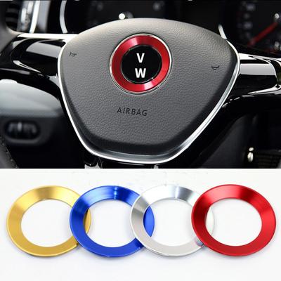 Car Steering Wheel Center Badge Emblem Decoration Sticker Fit for V//w Golf 6 7 Polo Passat B8 B7 CC Jetta Mk6