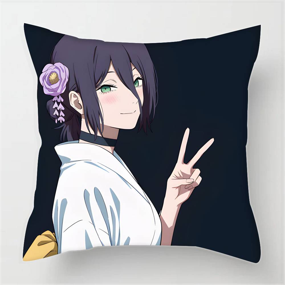 

Anime R-EZES COOL Girl Pillowcases cushion covers living room sofas home decor gifts 12x12Inch