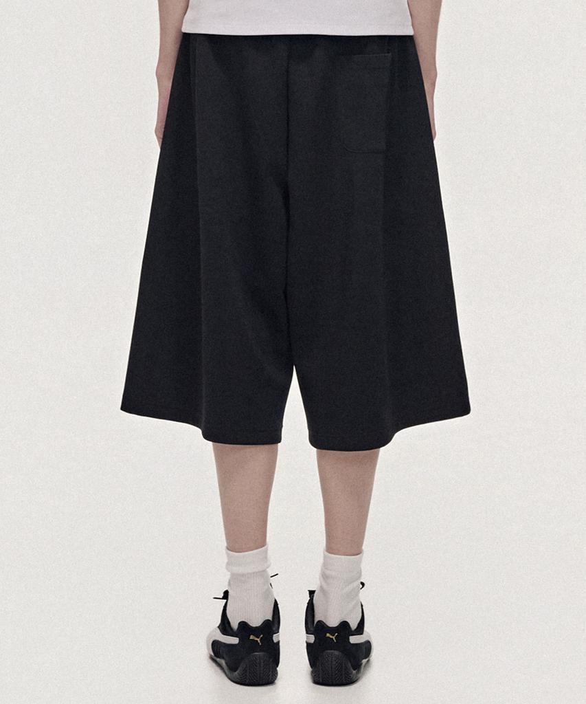 TAKEASY Neoprene Bermuda Sweatpants (Black)