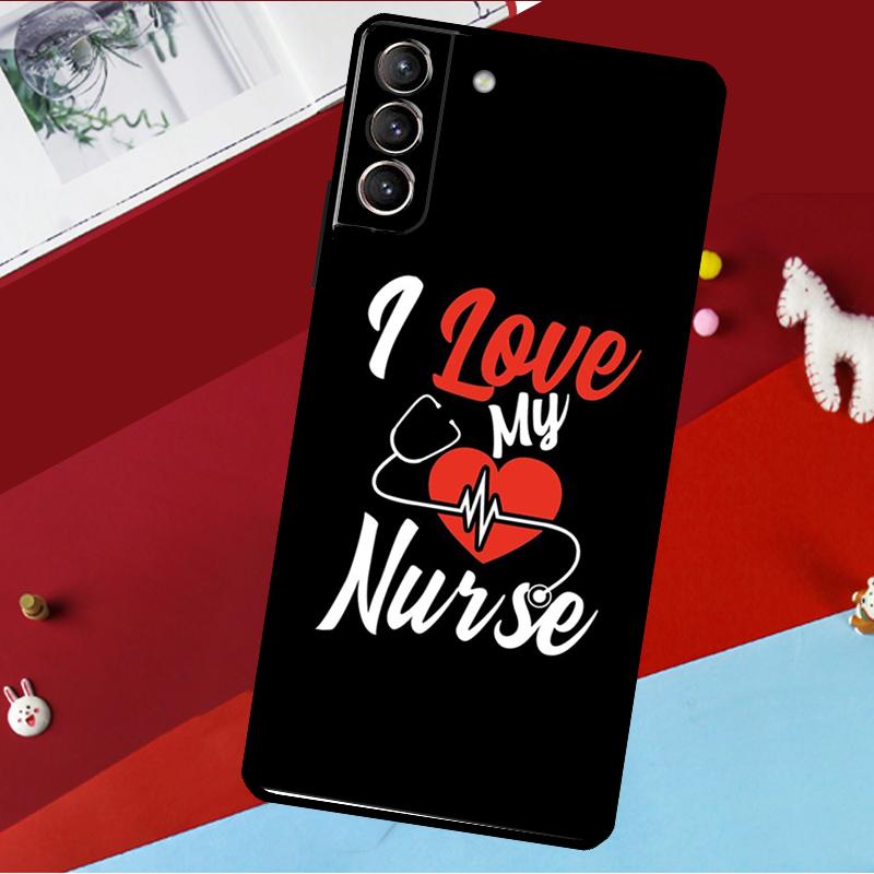 

Nurse Medical Health Heart Case For Samsung Galaxy S23 S22 S21 Ultra S20 FE S9 S10 Note 10 Plus Note 20 Ultra Cover Galaxy Note 20