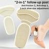 2/4 Pairs Shoes Heel Pads Anti-Slip Heel Liner Protectors Cushion Too Big Loose Shoes Heel Inserts Filler Blister Prevention Pain Relief Heel Grips