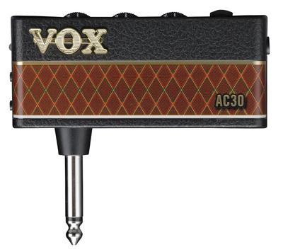 VOX Kulaklık Gitar Amfisi amPlug 3 AC30 Kablo gerekmez Doğrudan gitarınıza takın Evde pratik yapmak için idealdir Pil ile çalışan efektler