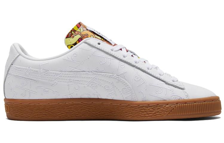 Romero Britto X Puma Basket 'Embroidered - White Gum'
