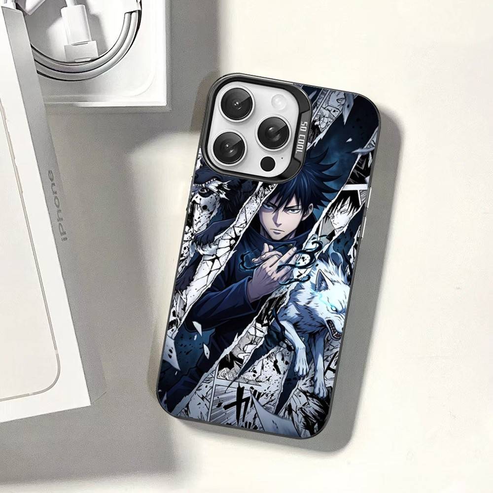 Anime F-Fushiguro M-Megumi Phone Case For IPhone 16 15 14 13 12 11 17 Pro MAX Plus Pro Matte Shockproof Cover