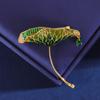 Senior Brooches Flower Leaf Brooch Pins for Women Suit Pendant  Fashion Brooches Jewelry