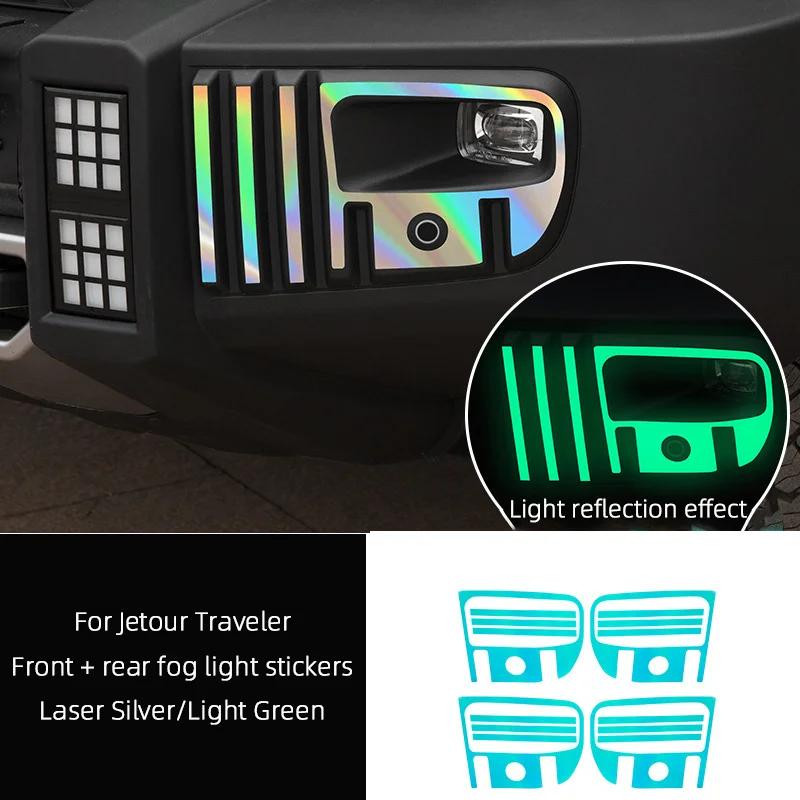 For Jetour Traveler T2  2024 2025 Car Spare Tire Cover Wheel Hub External Stickers Decorate Car Body Products Accessories